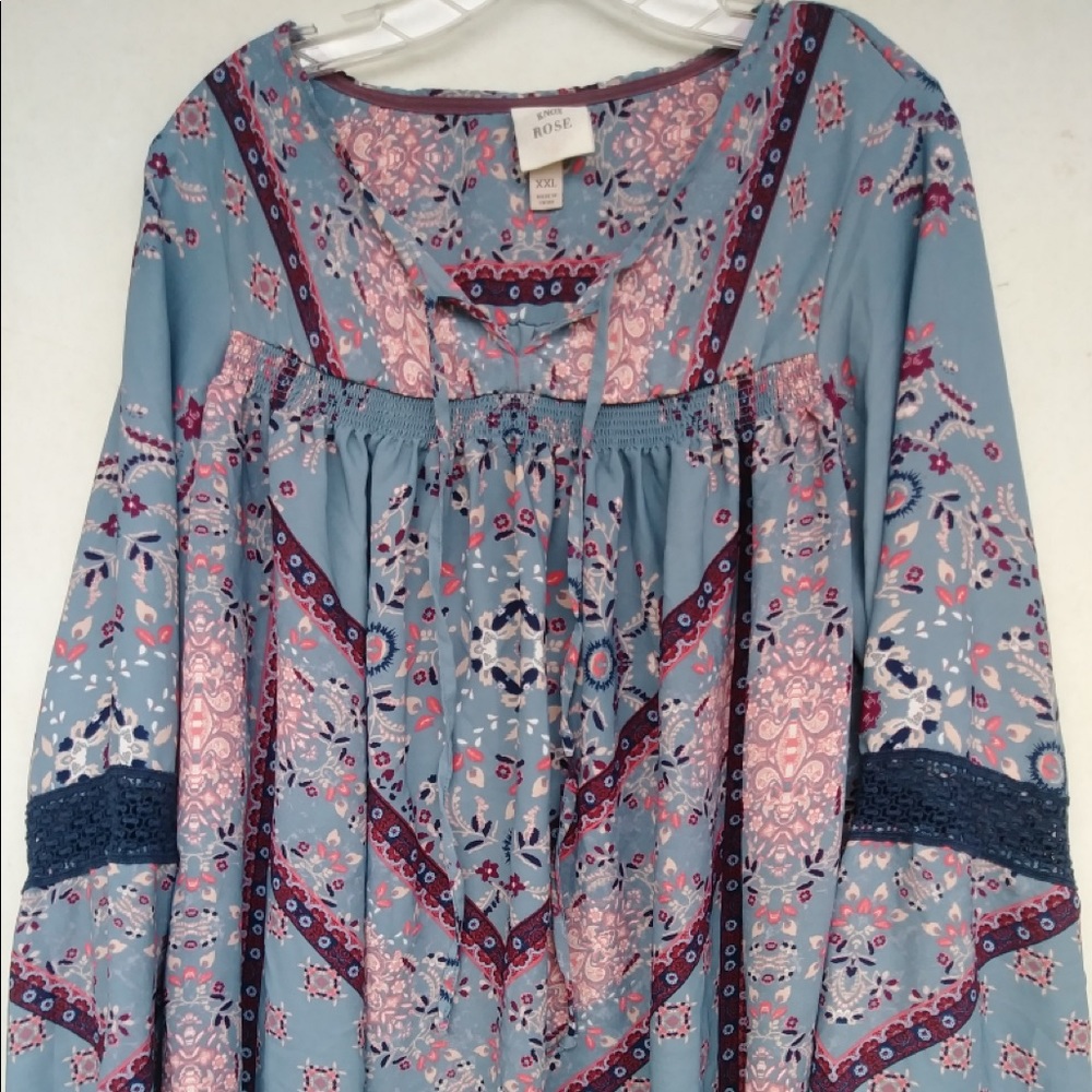 EUC Knox Rose top. Sz XXL. Lightweight and flowy!